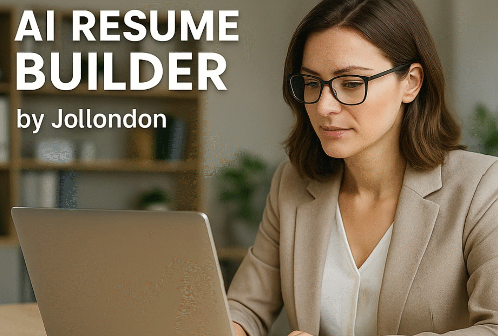 Free AI Resume Builder by Jollondon — Create Professional CVs Instantly Online