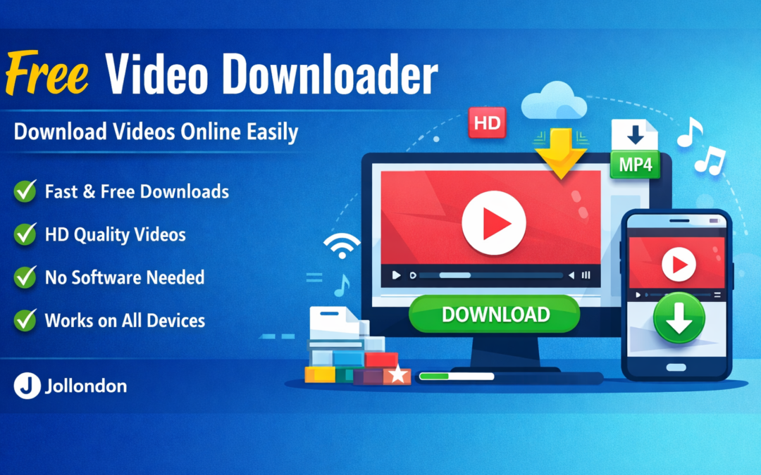Free Video Downloader Online – Download Videos Easily Jollondon