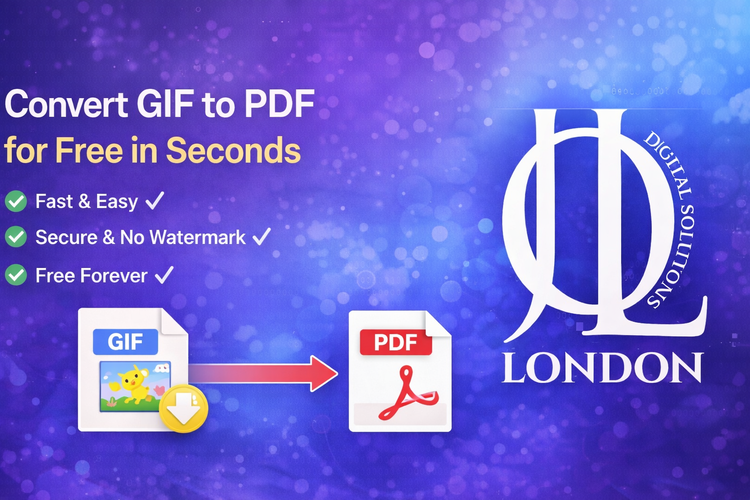 Convert GIF to PDF for Free in Seconds